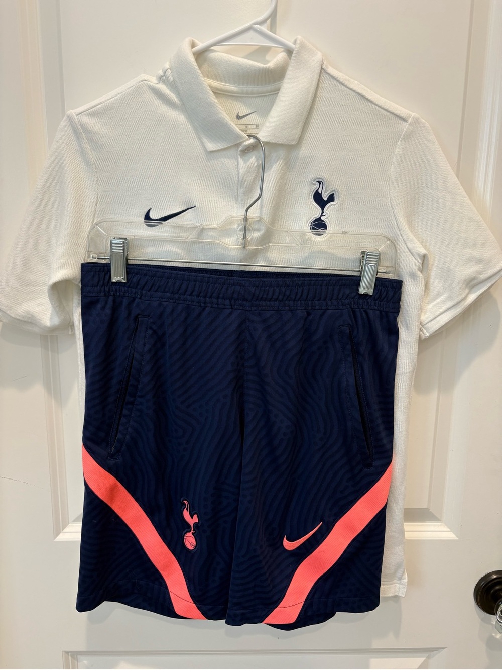 Nike Tottenham Hotspur Spurs Youth XL Soccer Polo & Shorts Set